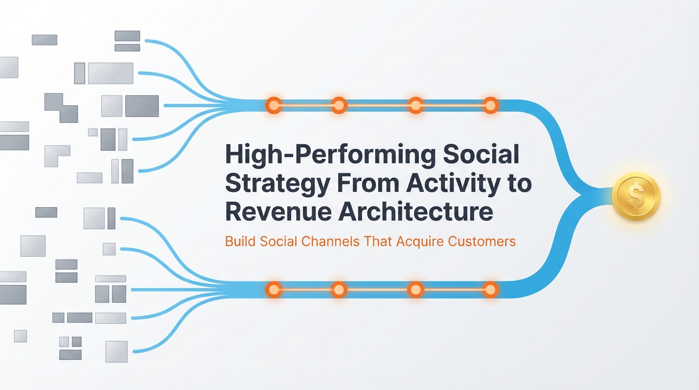 How to Build a High-Performing Social Media Strategy: From Activity to Revenue Architecture